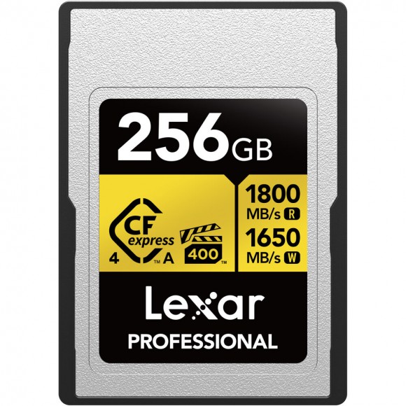 Lexar 256GB CFexpress PRO Type A Gold